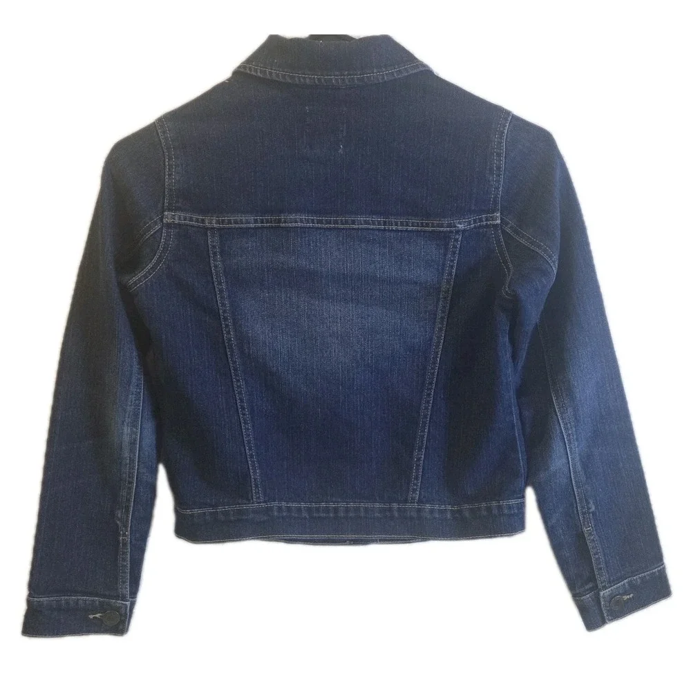 Girls Denim Jacket Lot of 2 The Children's Place Size Large 10/12 Blue Jean